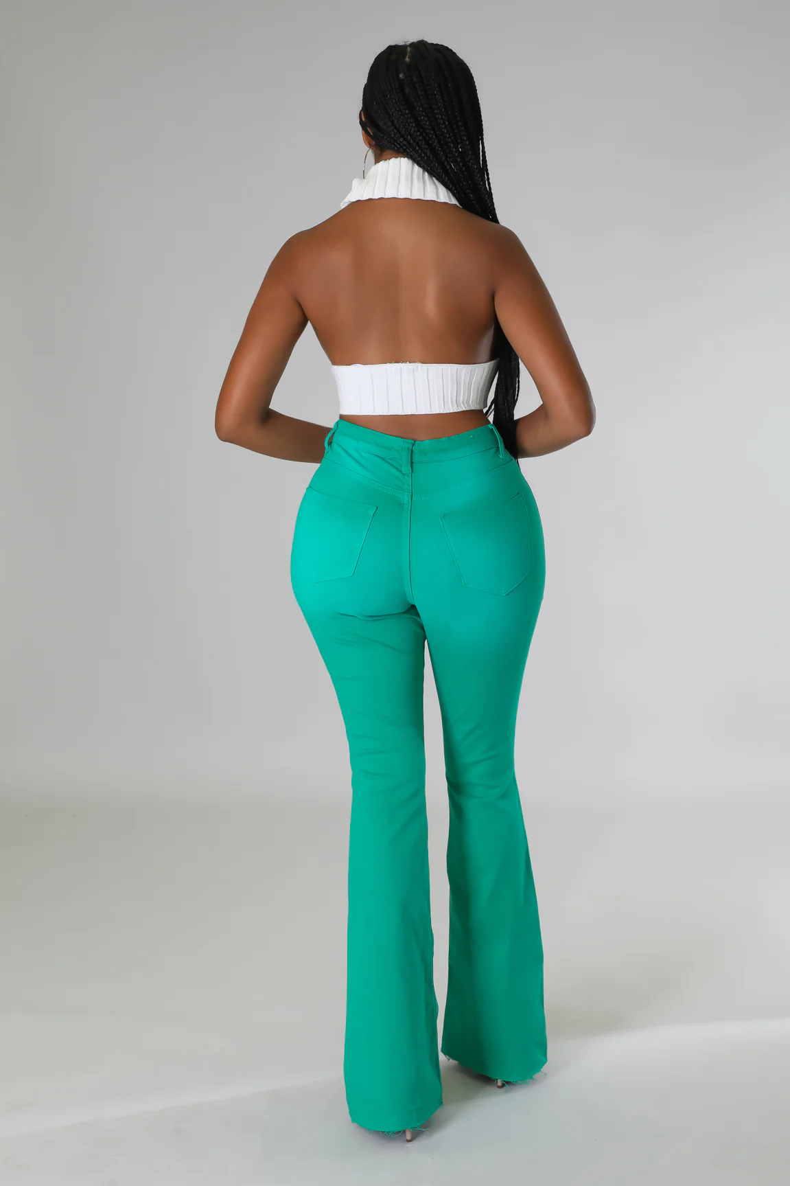 KT Flava - High Waisted Flare Jeans