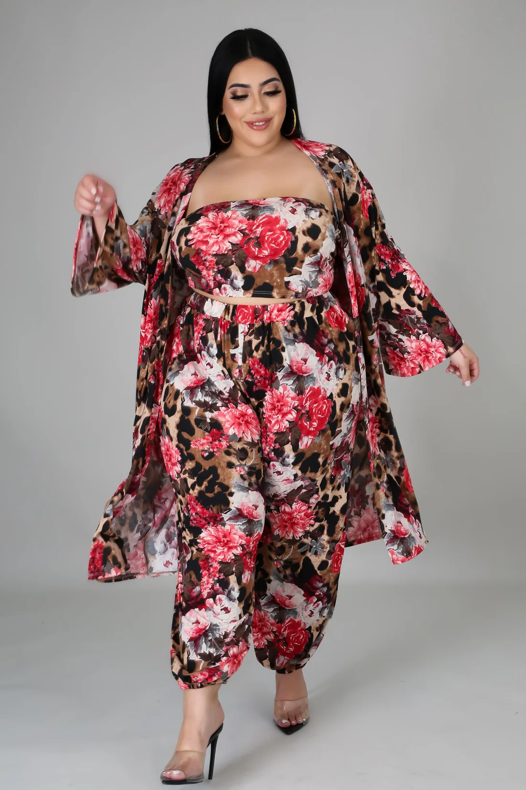 Flower Me+ - 3 Piece Pants Set