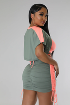 Player - 3 Piece Mini Skirt Set