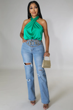 Love Satin - 2 Piece Midi Skirt Set