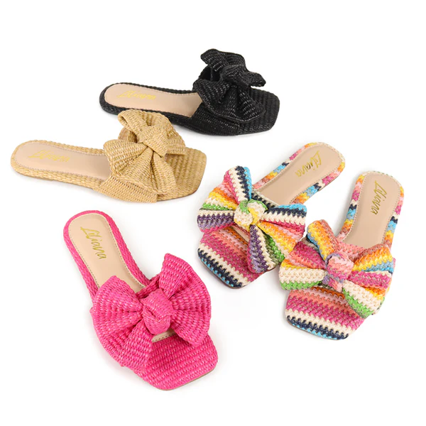 Beach Party - Straw Sandals