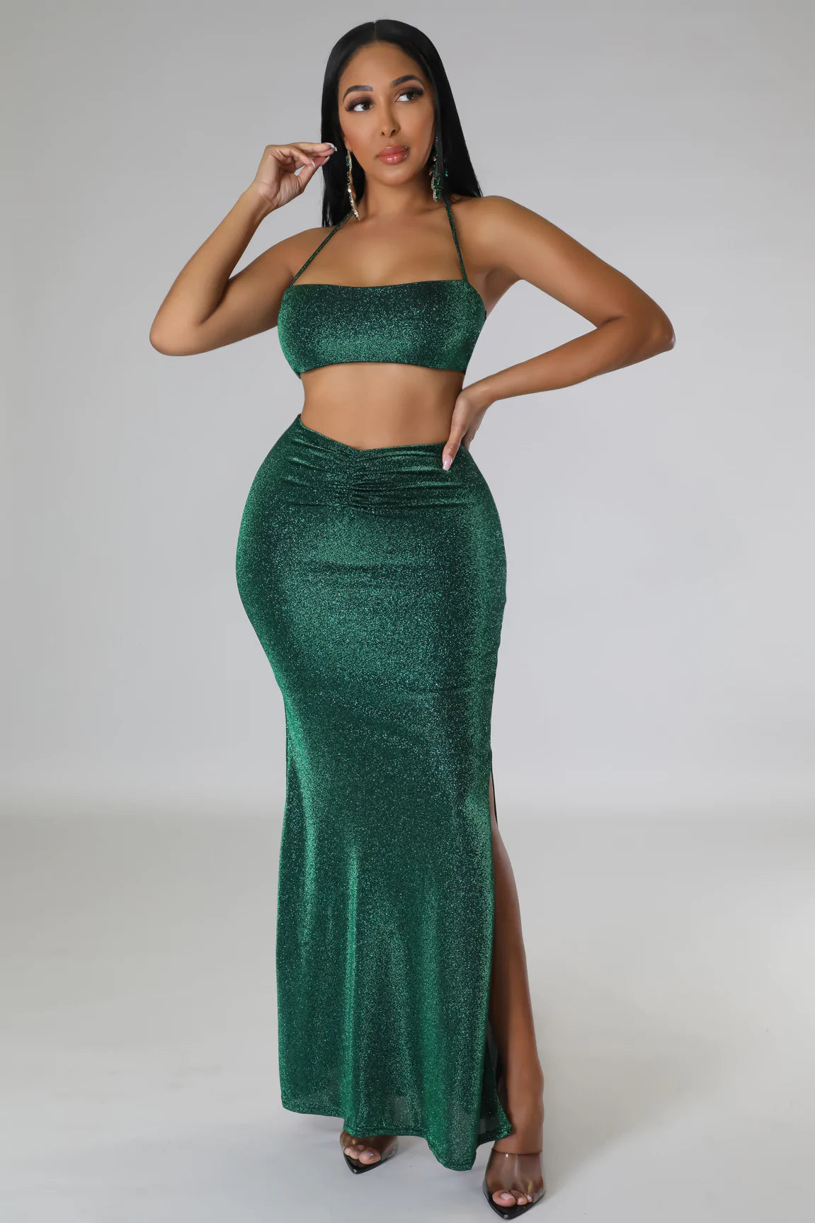 Flawless - Fancy Maxi Skirt 2 Piece Set
