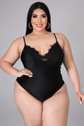 Neva Lack'n+ - Black Tank Top Bodysuit