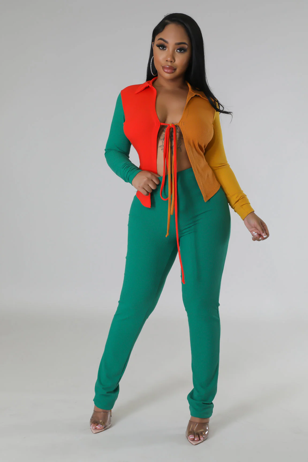 Island Vibes - 2 Piece Pants Set