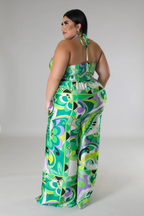 Walk'n Art+ - Satin Cutout Jumpsuit