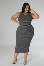 Knotty Captivating+ - Midi Dress