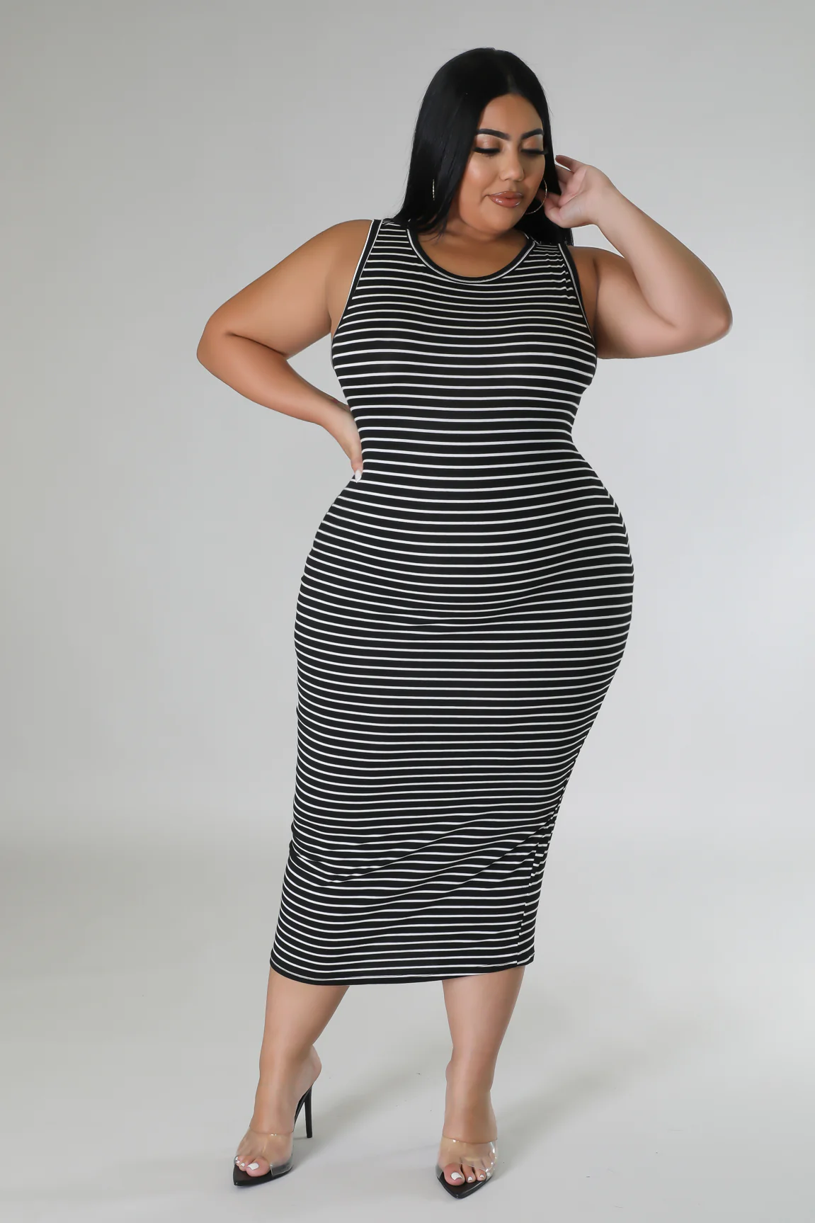 Knotty Captivating+ - Midi Dress