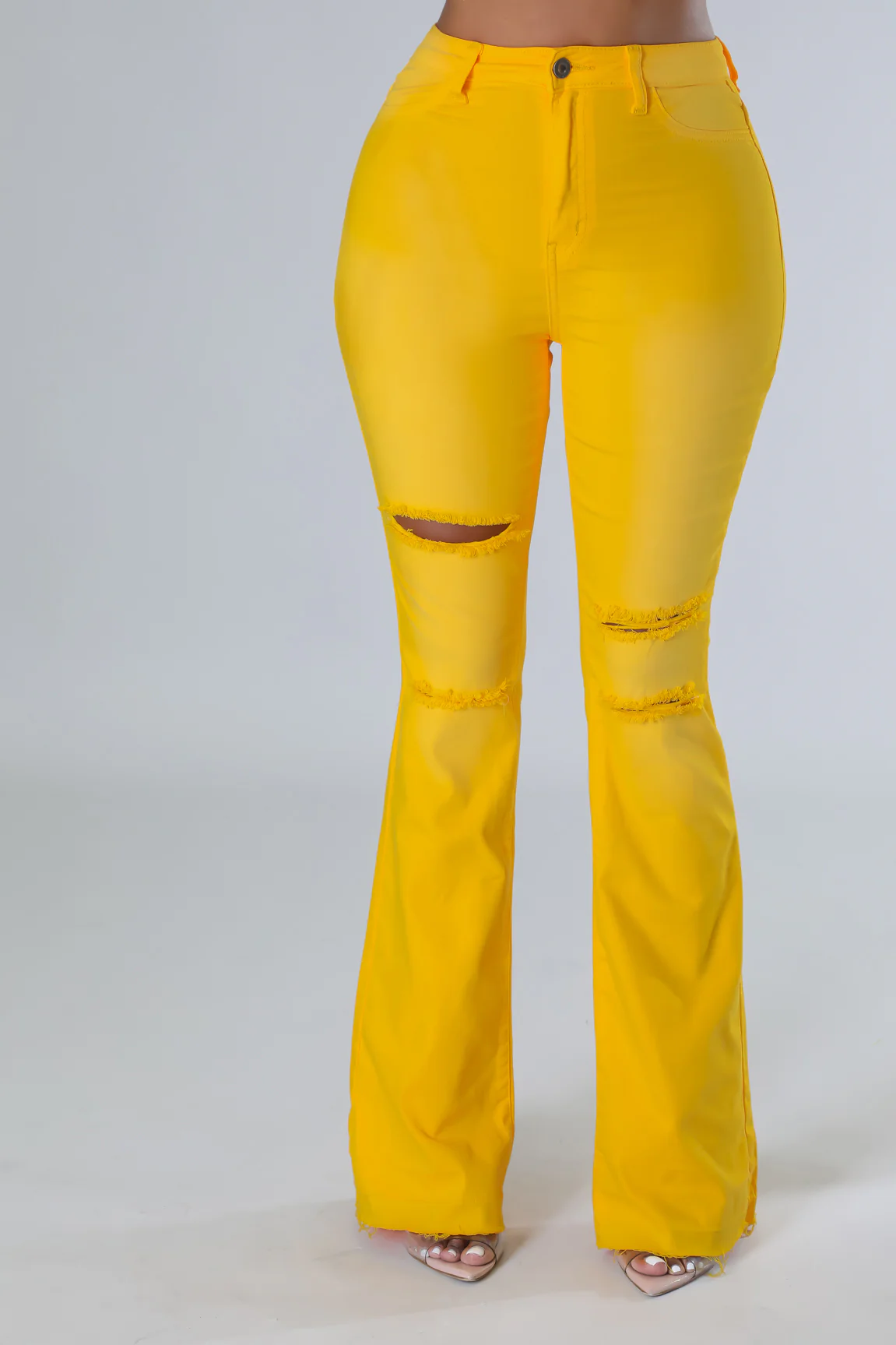 KT Flava - High Waisted Flare Jeans