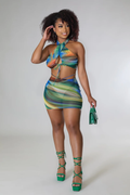 Ms. Thang Thang - 2 Piece Mini Skirt Set
