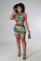 Ms. Thang Thang - 2 Piece Mini Skirt Set