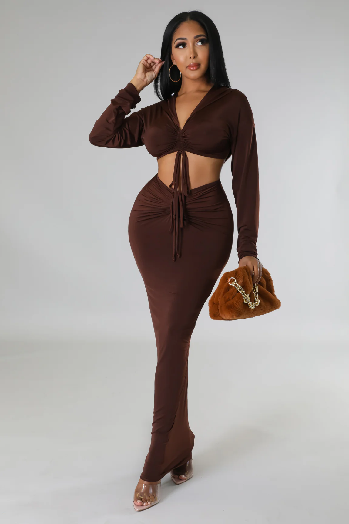 Dnt Sleep On Ma - 2 Piece Maxi Skirt Set
