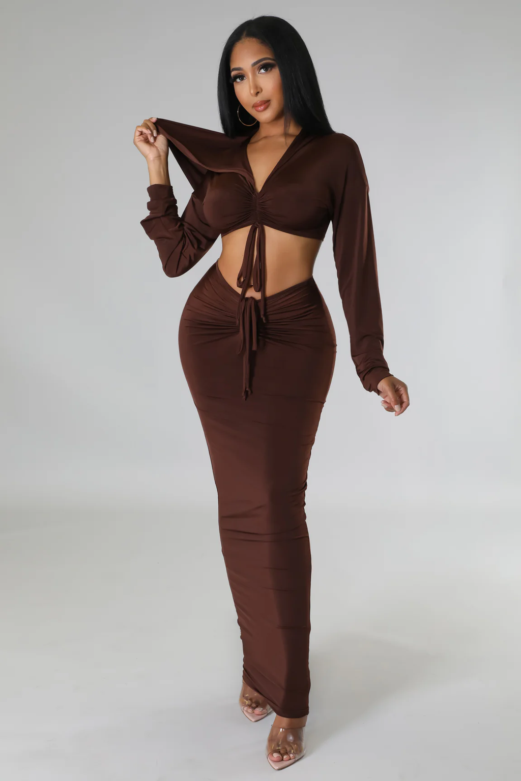 Dnt Sleep On Ma - 2 Piece Maxi Skirt Set
