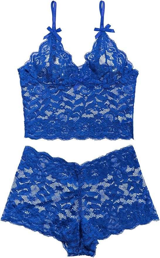 Oh La La - Sheer 2 Piece Bralette Set