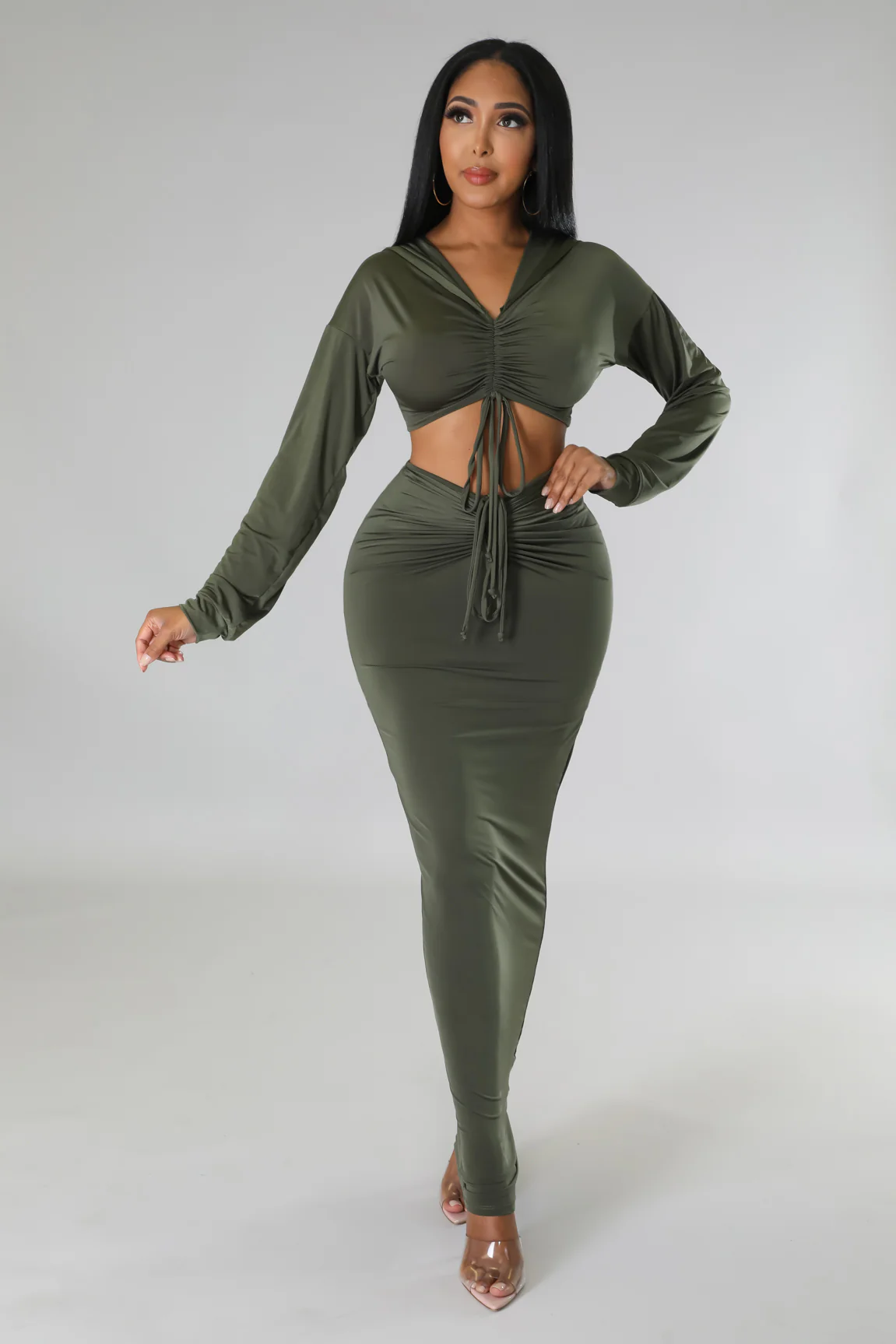 Dnt Sleep On Ma - 2 Piece Maxi Skirt Set