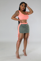Player - 3 Piece Mini Skirt Set