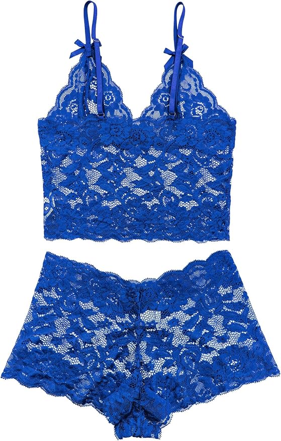 Oh La La - Sheer 2 Piece Bralette Set