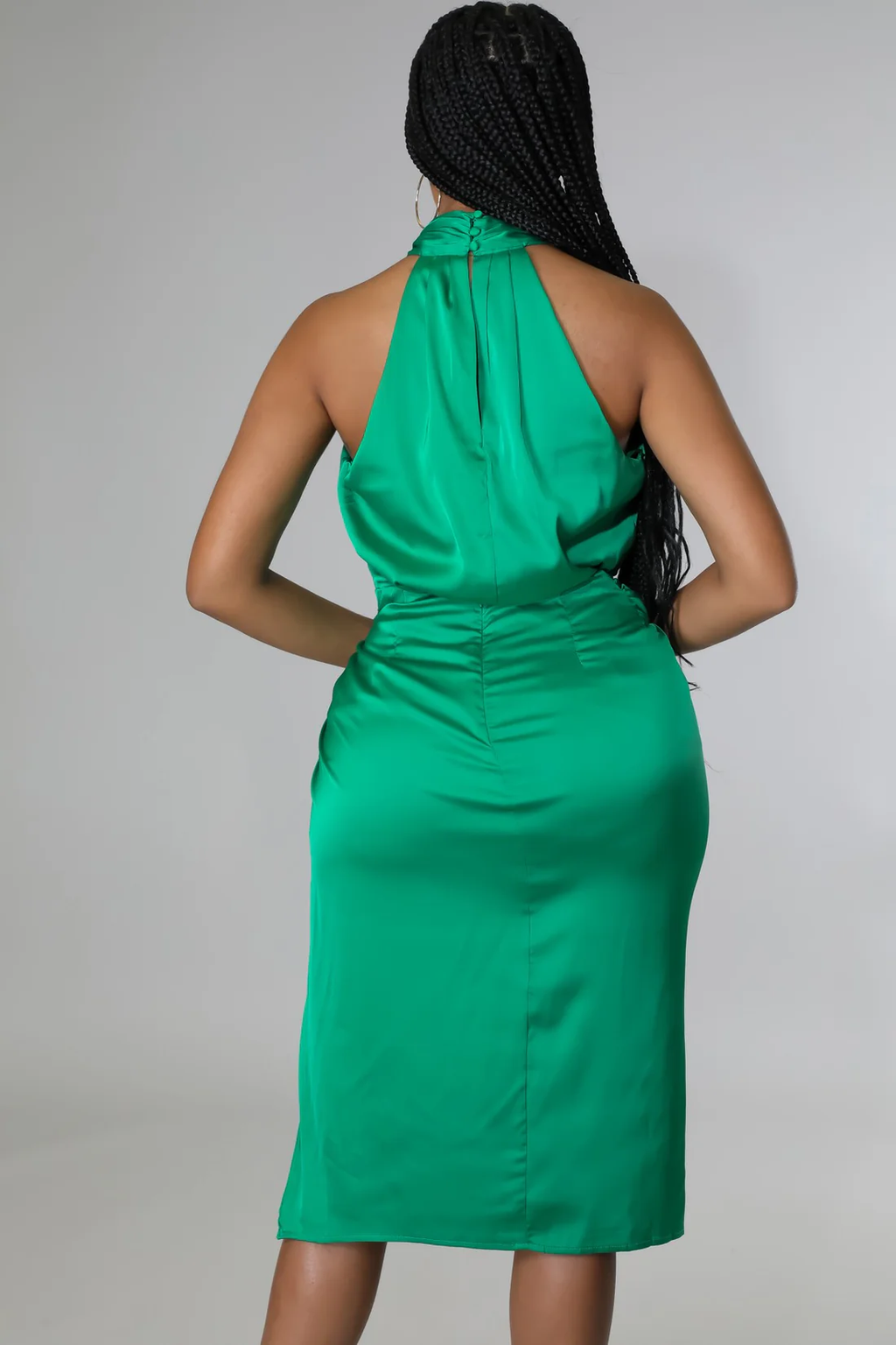 Love Satin - 2 Piece Midi Skirt Set