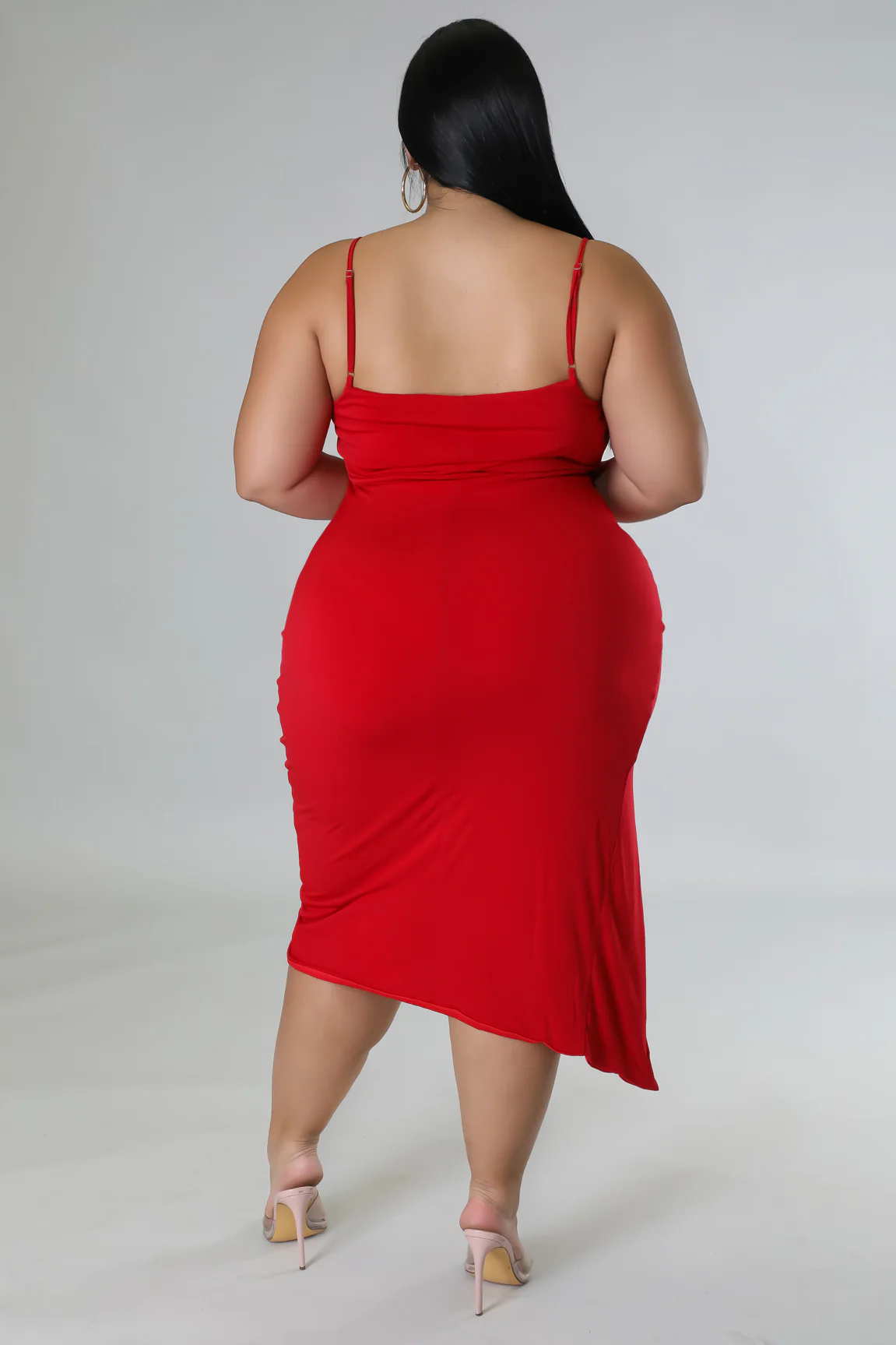 KT Show Up+  - Midi Button Down Dress