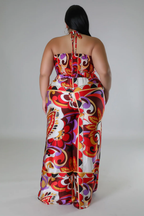 Walk'n Art+ - Satin Cutout Jumpsuit