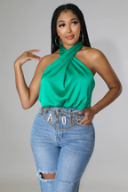 Love Satin - 2 Piece Midi Skirt Set