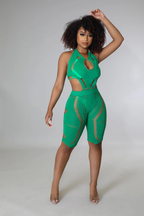 I'm Da Prize! - Knitted Cutout Romper