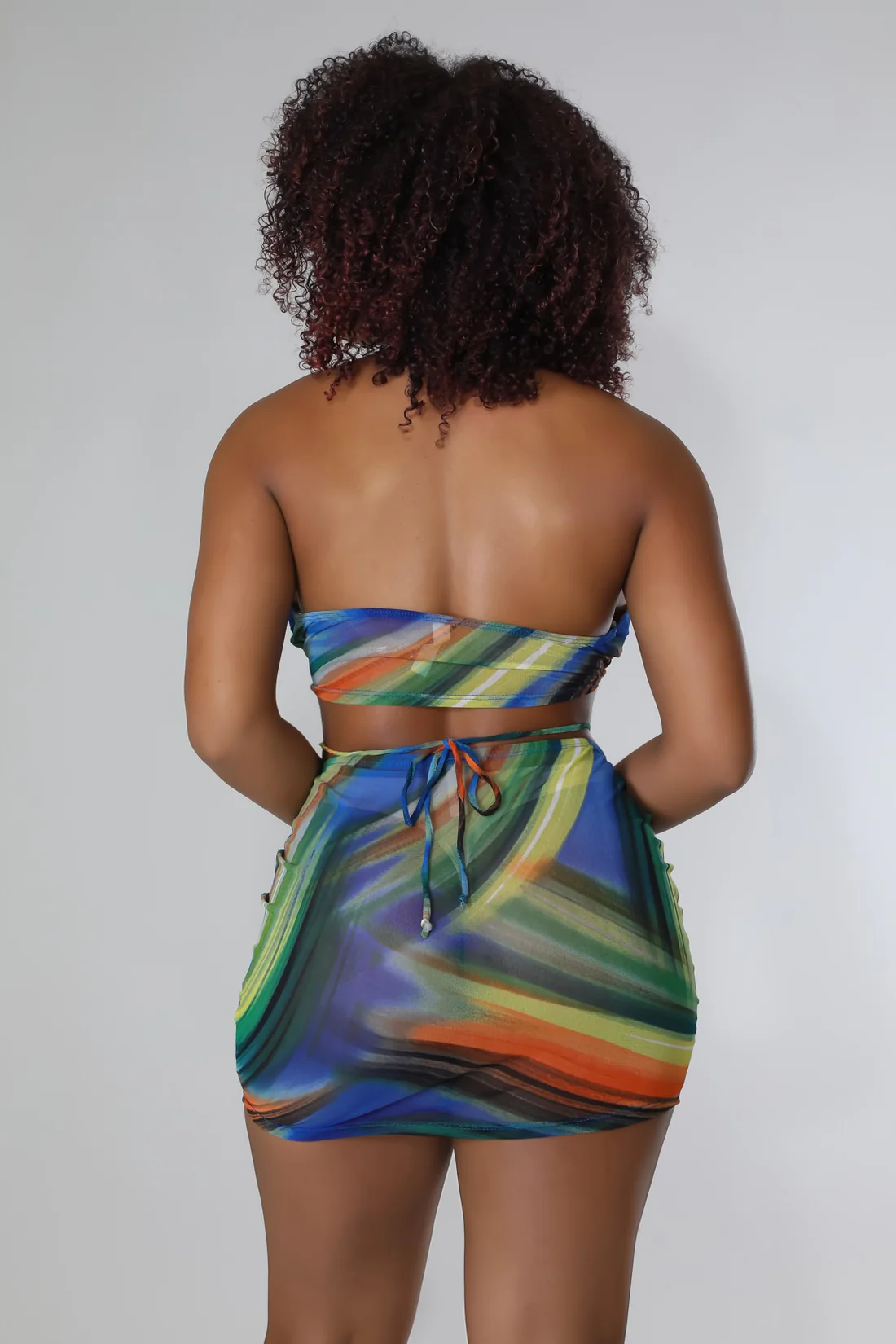 Ms. Thang Thang - 2 Piece Mini Skirt Set