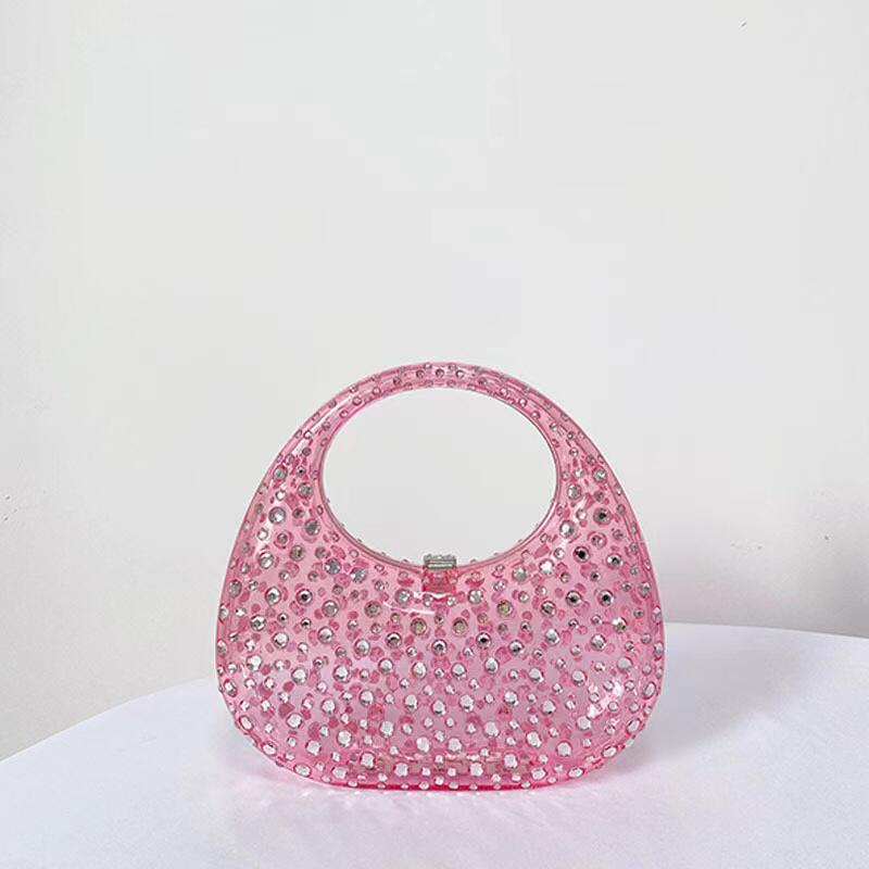 Yes, It's Her - Big Crystal Handbag